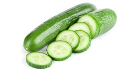 Grün, gesund, Gurke