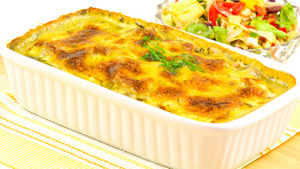 Lachsfilet mit Kürbiskruste